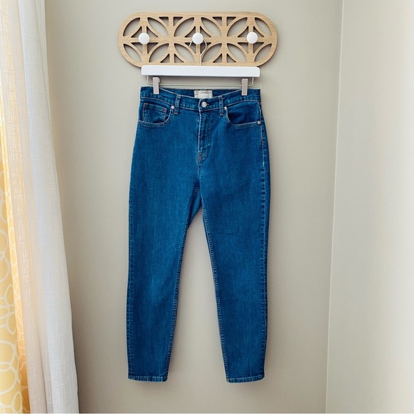 Everlane High Rise Denim Jeans Blue Sz 29 - Picture 1 of 13